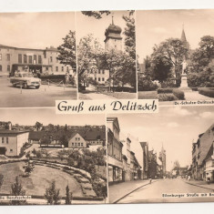 SG7 - Carte Postala - Germania, Delitzsch, Circulata 1963