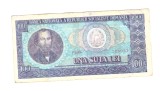 Bancnota 100 lei 1966, circulata, stare relativ buna
