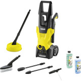 Aparat de spalat cu presiune Karcher K 3 Car &amp;amp; Home T150 EU, 1600 W, 120 bar, 380 l/h + Detergent terase si curti + Detergent auto