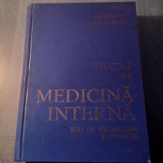 Tratat de medicina interna Boli de metaboliism si nutritie Radu Paun