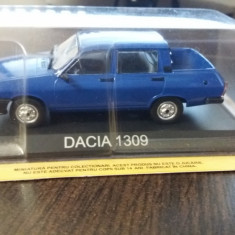 Macheta DACIA 1309 1992 - DeAgostini Masini de Legenda, 1/43, noua.