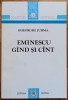Eminescu gand si cant - Gheorghe Jurma// dedicatie autor pentru Ion Caramitru