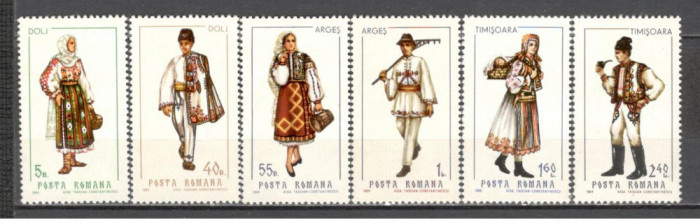 Romania.1969 Costume populare DR.198