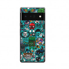 Folie Skin Compatibila cu Google Pixel 6 Pro Wrap Skin Printing Sticker Bomb 2