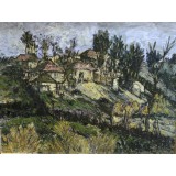 Sat dobrogean - Adrian Gal - Pictura in ulei