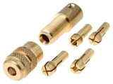 Mandrină pentru Mașină de Găurit 0,3-3,2mm Alamă