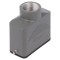 Conector carcasă HDC 10A drept
