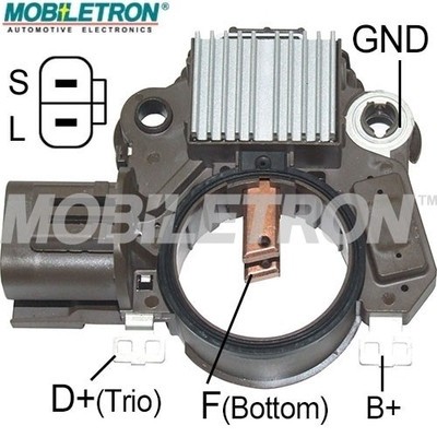 MOBILETRON VR-H2009-203 Regulator, alternator foto
