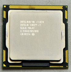 Procesor intel i7-870 socket 1156 foto