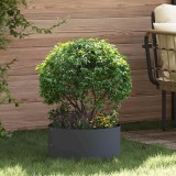 VidaXL Ghivece pentru grădină 5 pcs Antracit 40 x 40 x 20 cm Oțel
