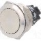Intrerupator anti-vandalism, ON-(ON), &Oslash;22mm, EAO, 82-6151.1000