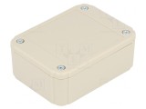 Carcasă universală ABS gri 60x80x30mm IP54
