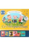 Cei trei purcelusi. Carte sonora cu imagini pop-up