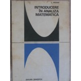 INTRODUCERE IN ANALIZA MATEMATICA-C. MEGHEA-350776