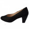Pantofi dama, din piele naturala, Alpina, 8118-9-01-23, negru