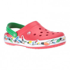 Saboți Crocs Lights Holiday Clog Kids Multicolor