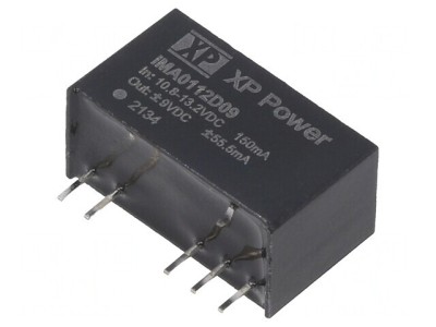 Convertor DC/DC 1W 12V la 9V/-9V foto