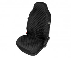 Husa scaun auto COMFORT pentru Nissan Qashqai, culoare negru, bumbac + polyester foto