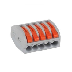 Conector universal rapid 5x 0.75-2.5mm portocaliu