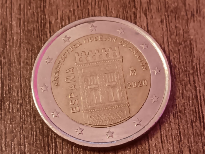 M3 C50 - Moneda foarte veche - 2 euro - omagiala - Spania - 2020