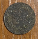 5 bani 1867, Heaton, Romania