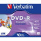 DVD+R VERBATIM 4.7GB 120min viteza 16x set 10 buc Single Layer carcasa printabil &amp;quot;Wide Inkjet Printable&amp;quot; &amp;quot;43508&amp;quot;