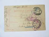 Rara! Carte postala pentru prizonierii de razboi WWI cenzurata militar Taskent(Uzbekistan) 1917 si expediata din lagarul de la Berencuk?