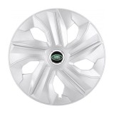 Set 4 Capace Roti, potrivite jantelor de R16, pentru Land Rover, model luna cromat