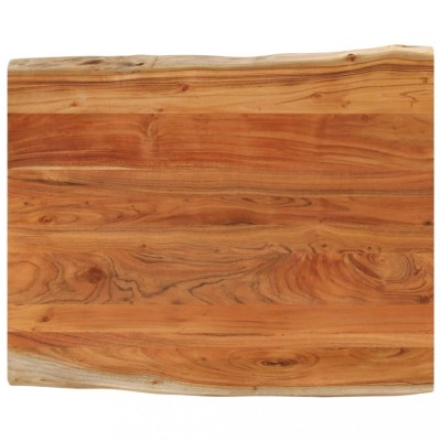 vidaXL Blat masă 110x80x3,8 cm dreptunghiular lemn acacia margine vie 370653 foto