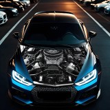 Folie Capota Auto &quot;Hood Art&quot; rezistenta la exterior, marime S (150 x 110cm) - Cod: AVX-CAPOTA-017S, AVEX