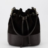Geanta cafenie tip sac din piele naturala 1313 M9