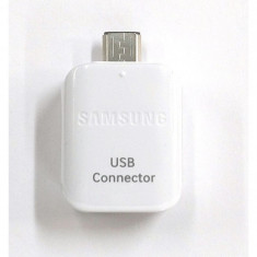 Adaptor otg microusb - usb samsung ee-ug930 gh96-09728a alb original foto