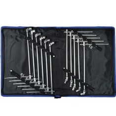 Set de chei T articulate 8-19mm