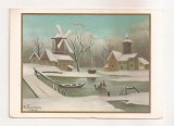 FA102 -Carte Postala- DANEMARCA - Henri Rousseau, Winter, necirculata