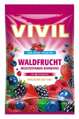 VIVIL MULTIVITAMINE FR.PAD.F.ZAHAR 60GR foto