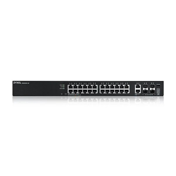 XGS2220-30, L3 Access Switch, 24x1G RJ45 2x10mG RJ45, 4x10G SFP+
