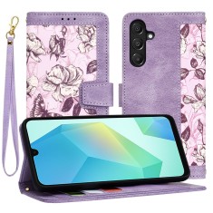 Husa personalizata fete Samsung Galaxy A16 Techsuit FlipCraft, mov foto