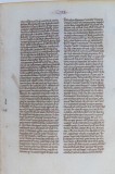 Cumpara ieftin Manuscris - Foaie originală dintr-o Biblie - Anul 1250