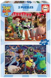 Puzzle 2 in 1 100 100 piese Toy Story 4, Educa