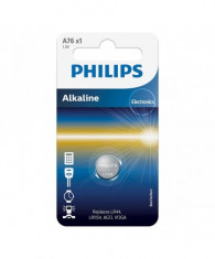 Philips alkaline 1.5v 1-blister (lr44 / lr1154) foto