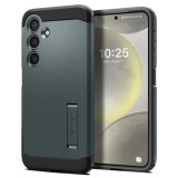 Husa pentru samsung galaxy s24, spigen tough armor, abyss green