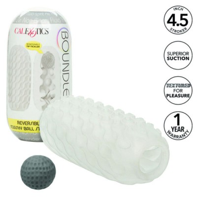 CALEXOTICS - BOUNDLESS REVERSIBLE SQUISHY BALL STROKE YELLOW foto