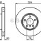 Disc frana BMW Seria 7 (E65, E66, E67) (2001 - 2009) BOSCH 0 986 479 002