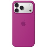 Husa de protectie Apple Silicone Case with MagSafe pentru iPhone 18 Pro Max (Magenta)