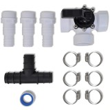 90510 Set de deviere pentru &icirc;ncălzitorul solar de piscină