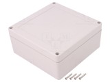 Carcasă universală cu bucșă din alamă 135x135x60mm