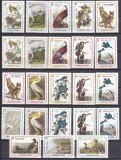 DB1 Fauna Pasari Haiti 1975 Audubon neoficiale 41 v. MNH 2 poze, Nestampilat