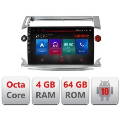 Navigatie Citroen C4 E-088 Octa Core cu Android Radio Bluetooth Internet GPS WIFI DSP 4+64GB 4G CarStore Technology foto