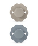 Suavinex Set 2 Suzete Fiziologice Wonderland Butterfly 6-18 Luni Gri SX PRO Silicon BPA Free