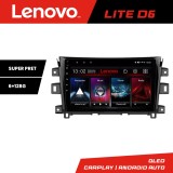 Navigatie Android Nissan Navara 2017+ Lenovo Lite D6, 6GB RAM, 128GB